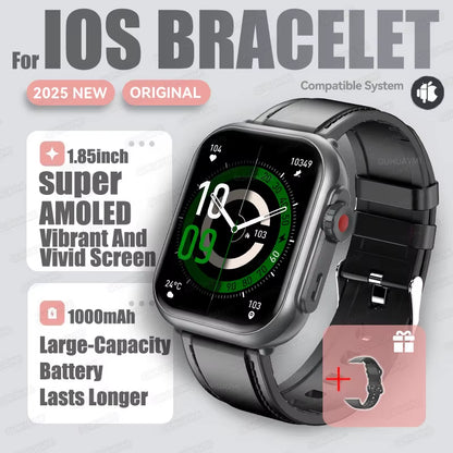 2025 New Smart Watch Women Bluetooth Call Watch Fitness Tracker Waterproof Sport Smart Clock Fashion Ladies Men Smartwatch Woman