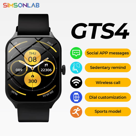 2025 Smart Watch 2.01''Ultra-Low Power Consumption Message Push Multiple Sports Modes Sleep Monitor Long Battery Life - Hot Sale