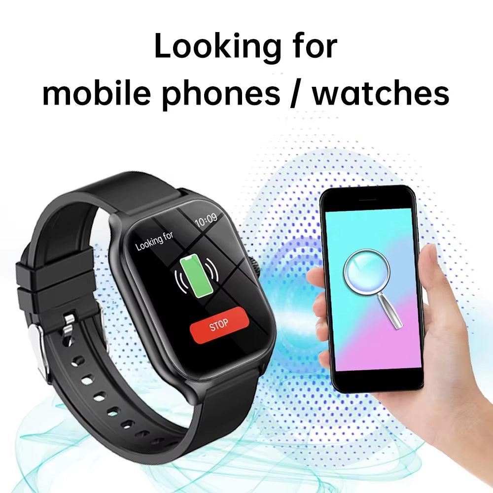 2025 Smart Watch 2.01''Ultra-Low Power Consumption Message Push Multiple Sports Modes Sleep Monitor Long Battery Life - Hot Sale