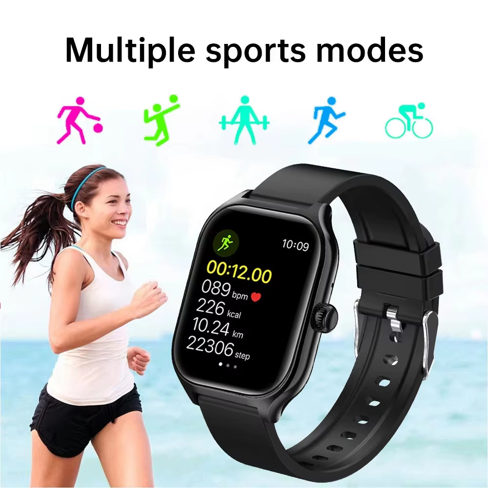 2025 Smart Watch 2.01''Ultra-Low Power Consumption Message Push Multiple Sports Modes Sleep Monitor Long Battery Life - Hot Sale