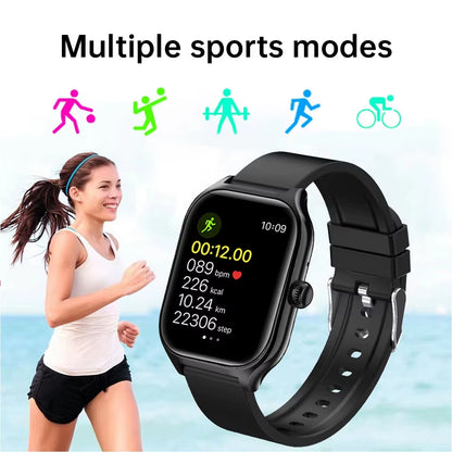 2025 Smart Watch 2.01''Ultra-Low Power Consumption Message Push Multiple Sports Modes Sleep Monitor Long Battery Life - Hot Sale