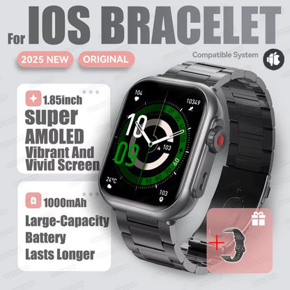 2025 New Smart Watch Women Bluetooth Call Watch Fitness Tracker Waterproof Sport Smart Clock Fashion Ladies Men Smartwatch Woman