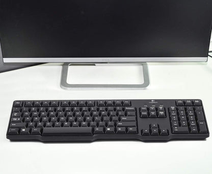 English Keyboard Stickers, 2 Pack Replacement Keyboard Letters Sticker with White Font on Black Background Universal for Computer Laptop Desktop, Matte Alphabet Stickers